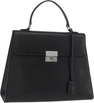 Burberry Pre-owned Handbags, female, Black, Size: ONE SIZE Pre-owned Vintage Hand Bag