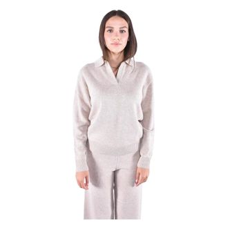 MC2 Saint Barth Maglione Polo Eze - - Tops - Donna - Beige - S