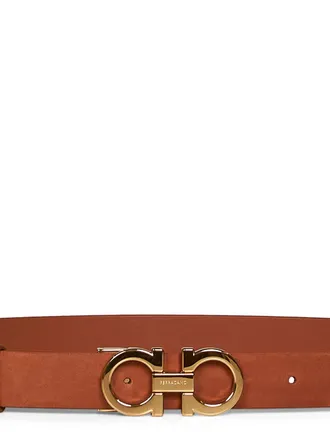 Ferragamo Gancini Belt - Camel
