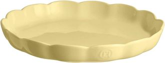 Emile Henry Madeleine Fluted Tart Dish, 12.2-Inch