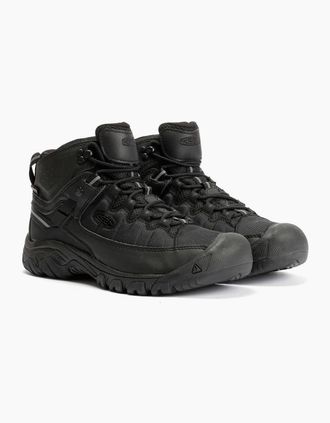 Keen Mens Keen Targhee EXP MID Waterproof Mens Black Trainers - Size: 10