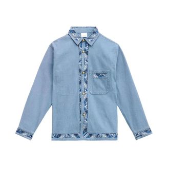 Isabel Marant Overhemden, Heren, Blauw, M, Denim, Rudi Jacket