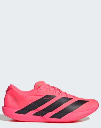 adidas Adizero adios 9 scarpe da corsa in solar turbo / core black-Rosso