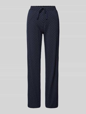 Schiesser Pyjama-Hose mit Blockstreifen in Blau, Größe 36