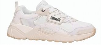 Colmar White Refuge Suede Panel Sneakers