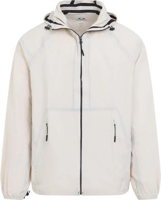 Oakley Fusion Windbreaker - Heren - Zomerjassen - Beige - M - Polyester - Jassen