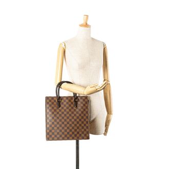 Louis Vuitton Amazon Tasje Geruite Canvas