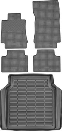 OEM Juego De Alfombrillas De Goma Para Coche Y Alfombrilla Para Maletero Para Alfa Romeo Giulia Sed&aacute;n (2016-2020)