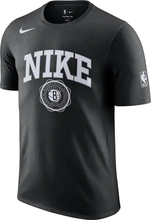 Nike Brooklyn Nets Essential Nike Mens NBA T-Shirt in Black | HQ0516-010