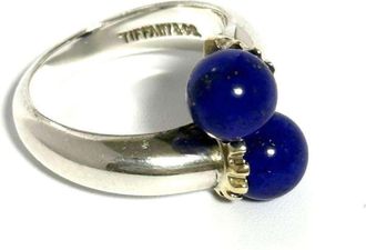 Tiffany & Co. Yellow Gold (18K) Silver 925 Band Ring (Pre-Owned)