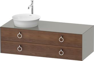 Duravit Duravit - Tulip Blanco, Mueble De Ba&ntilde;o Colgado En La Pared, Ancho