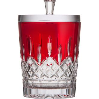 Waterford Lismore Red Crystal Biscuit Barrel at Nordstrom