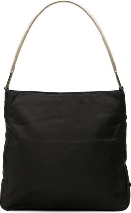Prada Borsa a spalla in tessuto 2000-2025 - Nero