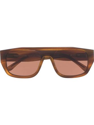 Thierry Lasry Occhiali da sole modello con montatura stile pilota - Marrone
