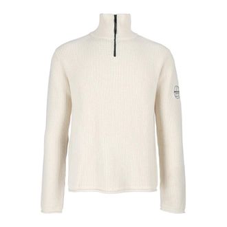 Murphy & Nye Fender Half-Zip Turtleneck - - Knitwear - Uomo - Bianco - M