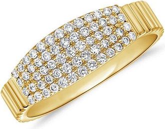 Sabrina Designs 14K 0.40 Ct. Tw. Diamond Fluted Ring