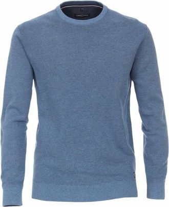 Casamoda Heren, Truien, Blauw, Maat: XL Katoen