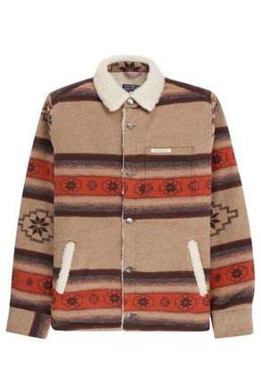 Amundsen & Scott Harvester Akle Overshirt in Khaki Akle at Nordstrom, Size X-Small Eu