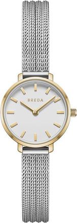 Breda Beverly Mesh Strap Watch, 25mm in Two-Tone at Nordstrom