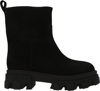 Gia Borghini Black Ski Ankle Boots