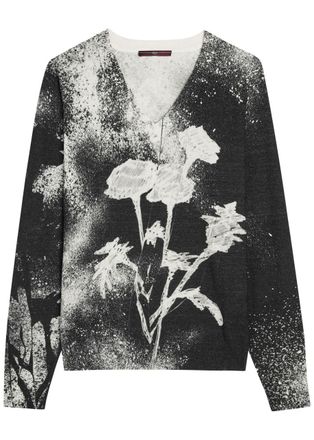 High High Amuse Printed Rayon-blend top - Multicoloured - XS (UK6 / XS)