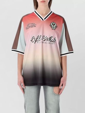 Off-white gradient jersey t-shirt
