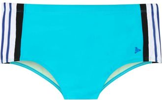 Amir Slama logo-appliqué striped swim shorts - men - Polyamide/Elastane - PP - Blue