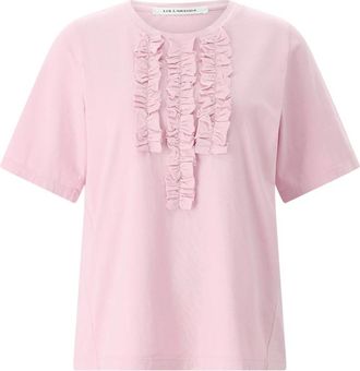 Lareida T-Shirt - Dames - Blouses - Roze - M - Katoen - Overhemden