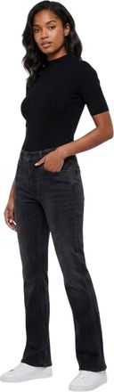 Replay Maijke rechte jeans voor dames (Zwart)
