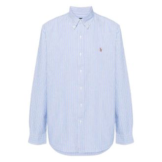 Polo Ralph Lauren Oxford Striped Cotton Shirt, Size X-Small