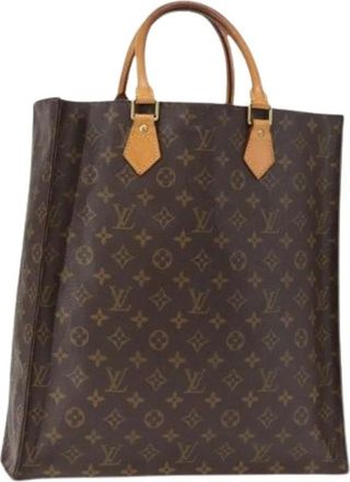 Louis Vuitton Pre-owned Tote Bags, female, Brown, Size: ONE SIZE Pre-owned Vintage Canvas Tote Bag