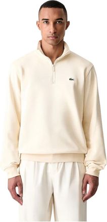 Lacoste Heren, Sweatshirts & Hoodies, Beige, Maat: 3XL Katoen