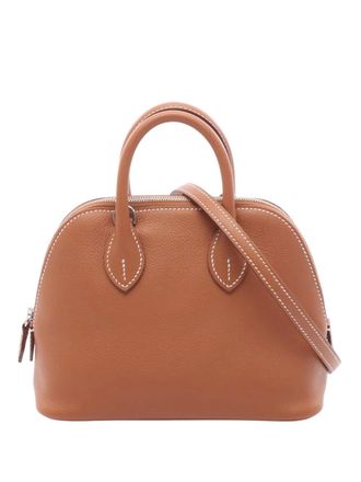 Herm&egrave;s 2025 Mini Evercolor Bolide 1923 satchel - women - Calf Leather - One Size - Brown