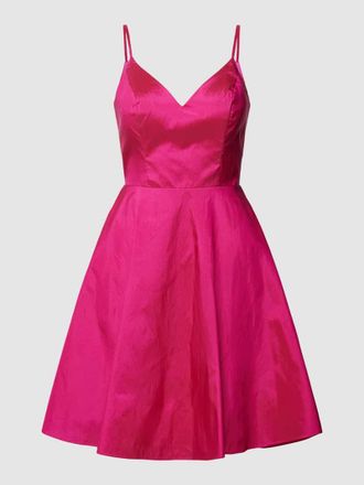 Luxuar Luxuar Cocktailkleid mit Herz-Ausschnitt in Pink, Gr&ouml;&szlig;e 34