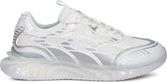 Just Cavalli logo-print sneakers - men - Polyurethane/Fabric/Rubber/Fabric - 44 - White