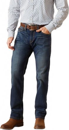 Ariat M8 Modern Stretch Art Slim Jean In Denali