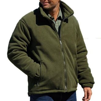 Champion Mens Glen Country Estate Quilt Lined Fleece Coat-Olive-3X-Large 52-54