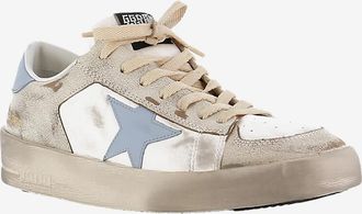 Golden Goose Niedrige Schn&uuml;rsneakers aus Leder Stardan