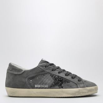Golden Goose Super-star sneakers anthracite grey suede