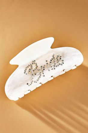 Untamed Petals Bride Hair Claw Clip