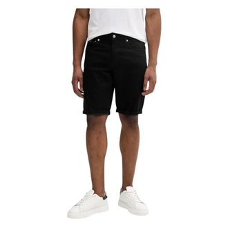 Calvin Klein Jeans Hombre, Pantalones cortos, Negro, Talla: W28