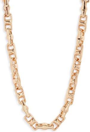 Nordstrom Square Mariner Link Necklace in Gold at Nordstrom