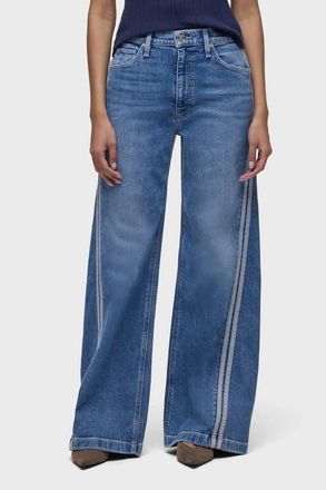 Hudson Jodie Loose Fit Wide Leg Track Pant in National at Nordstrom, Size 30