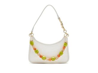 Aldo Whitegemm Shoulder Womens Handbags Other White, Polyurethane