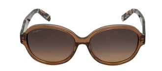 Ferragamo Ferragamo SF 885SA 210 Oval Sunglasses