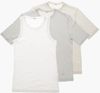 Jil Sander Cotton Tank Top + 2 T-Shirts Set size L