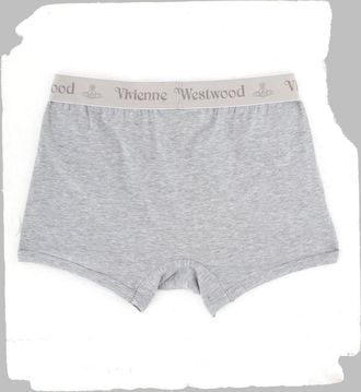 Vivienne Westwood Cotton Stretch Boxer Briefs - Gray