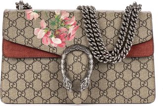 Gucci Pre-owned Womens Blooms Dionysus Small Shoulder Bag - Beige - One Size