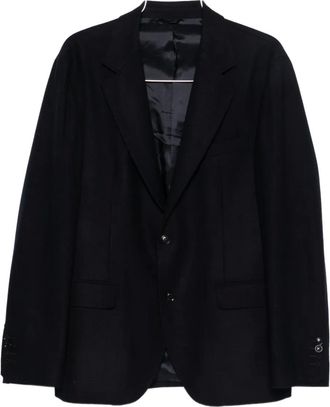 Brett Johnson single-breasted blazer - Black