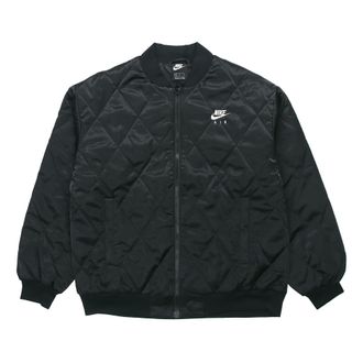 Nike (WMNS) Nike As Nike Sportswear Air Syn Fill JKT Jacket Satn Black BV2878-010